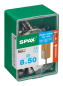Preview: SPAX Pfostenschraube, T-STAR plus, 25 Stk., 8 x 50 mm , 4357189800504